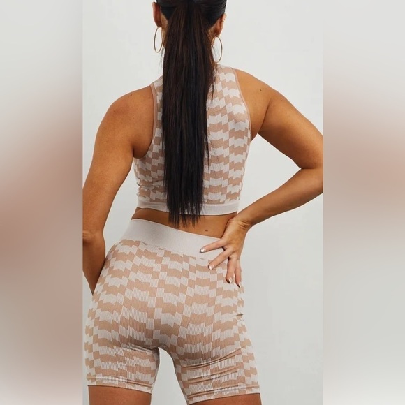 COPY - Fashion Nova Women Biker Short Set - Picture 2 of 15